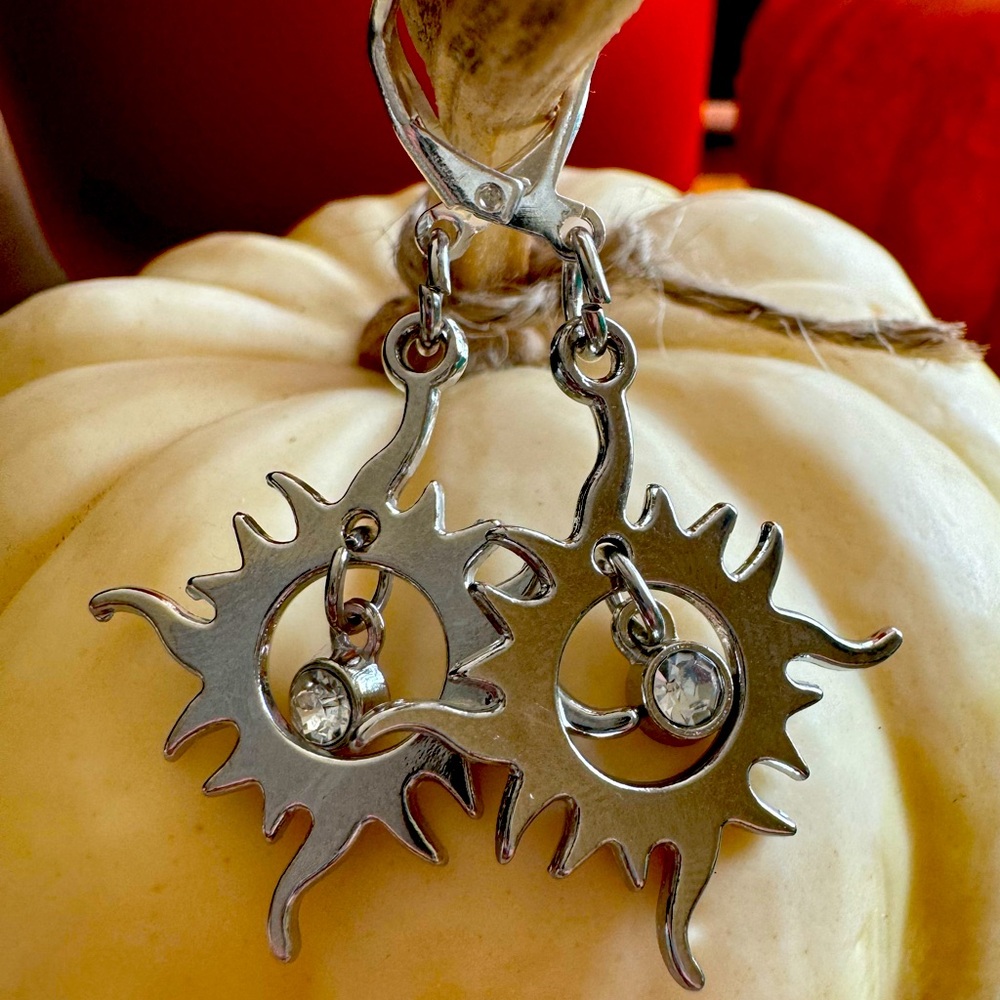 Silver Earrings- NEW